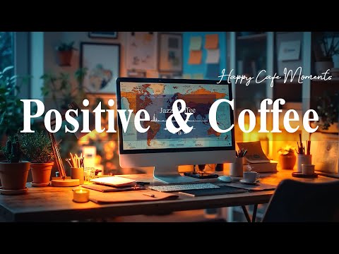 Start Your Day with Positive May Coffee | Happy Cafe Moments & Gentle Jazz Bossa Nova for Great Mood
