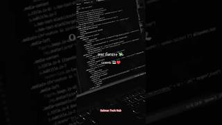 “My Future Is In Coding 💻🔥 | The Journey Begins #Shorts” #tech #trending