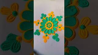 diwali  simpl rangoli designs 🌺✨#rangoli #indianrangole #art #rangolidesigns ##dialyrangoli