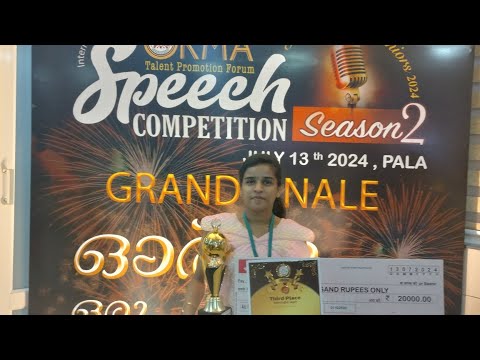 Orma intercontinental finale speech Season2- Significance of Emotional intelligence in new gen youth