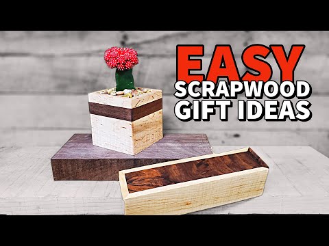 Easy DIY Scrap wood Gifts