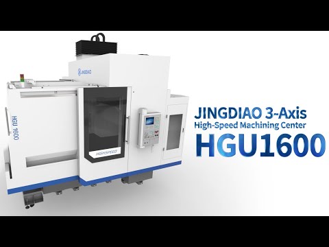 JingDiao's HGU1600 3-Axis High Precision Machine
