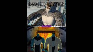 Tai Lung versus Mauler Twins