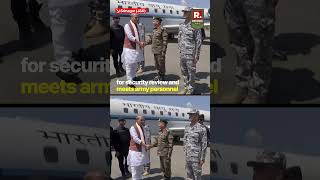 Defense Minister Rajnath Singh Arrives in Srinagar, Meets Army Personnel | Operation Sindoor