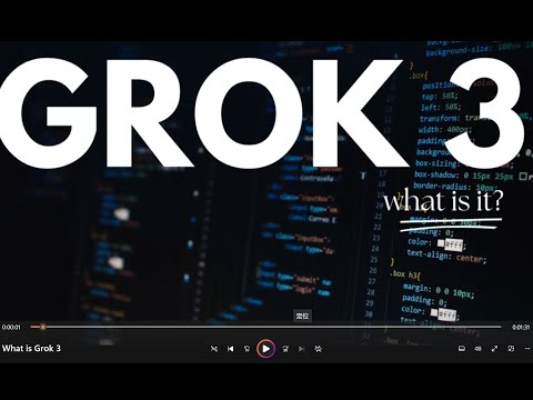 What is Grok 3