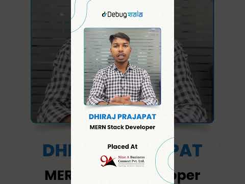 🌟 Another fantastic placement to celebrate! 🌟#debugshala #indore #placement #growth