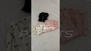 Pj set’s haul | cute pj set’s | pjamas | night suits #nightsuit #pinterest #pinterestaesthetic
