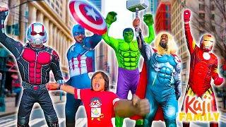 Ryan's GREATEST Marvel Superhero Challenges!