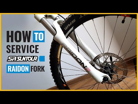 QUICK service - SR Suntour RAIDON fork - tutorial