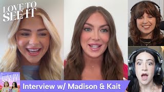 Madison & Kait From ‘Love is Blind’ S9 Are Ready To Spill // Love To See It Podcast