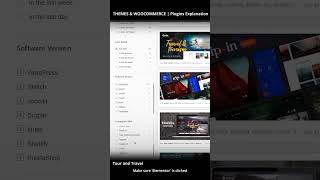 04. WordPress - Plugin Explanation :  Tour and Travel