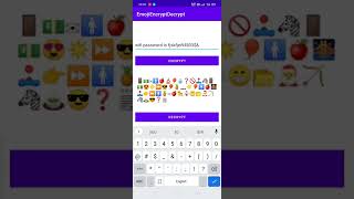Fun text-to-emoji encryption-decryption app!