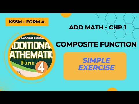 Add Math- form 4 - composite function(chinese)