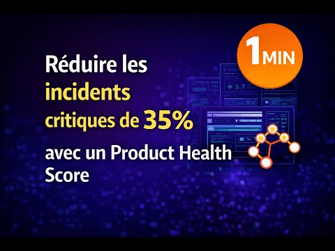 Réduire les incidents critiques de 35 % avec un Product Health Score (1 min)