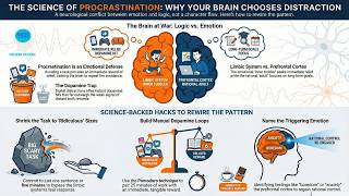 Why You Can't Stop Procrastinating — The Neuroscience Explained