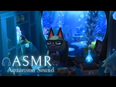 ASMR | Sleep Aid 🎧 Aquarium ambience▪️No Music▪️Animal Crossing Pocket Camp 💤
