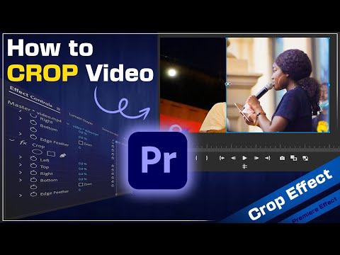 How to add Crop Effect in Premiere Pro | Premiere pro tutorials in Tamil | Premiere Effects