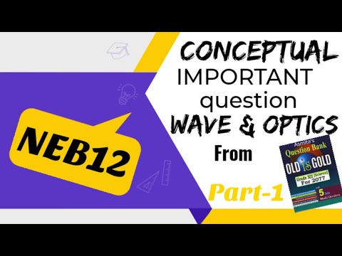 Wave&optics important question from old is gold . #past_question #NEB #physic_grade_12 #Targetneb