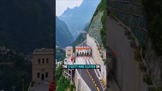 How Did They Even Build This Highway #Shorts #china #technology  #megaprojects