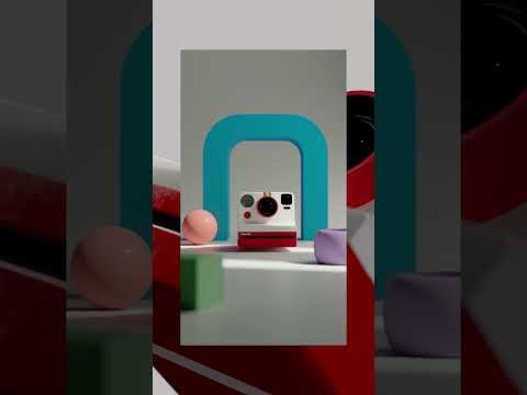 Polaroid I-Type 2 Camera 3D Product Animation