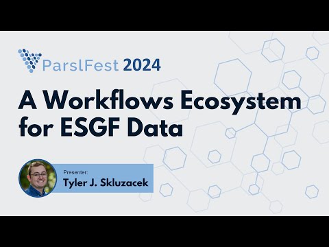 A Workflows Ecosystem for ESGF Data