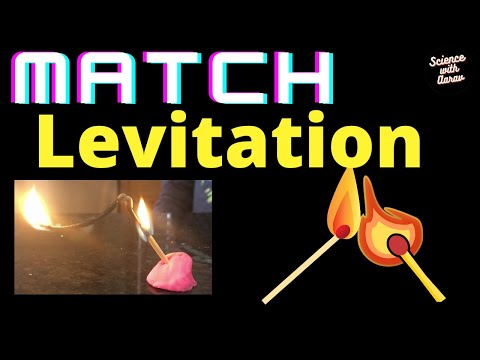 Levitating match trick | Match levitation