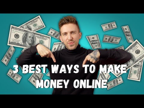 3 BEST Ways To Make Money Online (Passive Income & Side Hustles)