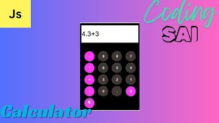 Scientific Calculator Html Css Js