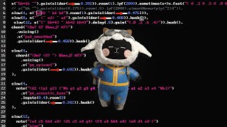 Travelling through Nuclear Wasteland for 30 minutes #SLM #codingmusic