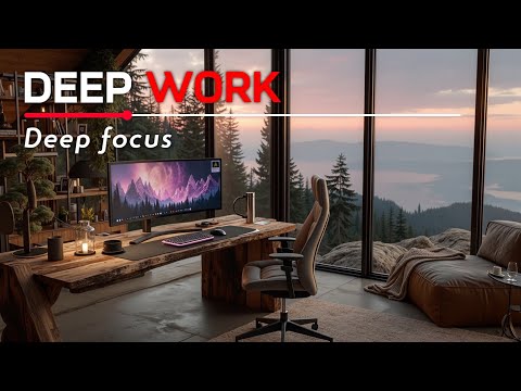 Deep Work Music for Intense Focus & Productivity ~ Flow State Ambient Background