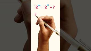 Math Olympiad problem | You should learn this | 2¹⁰⁰-2⁹⁹=?  #matholympiadquestion  #exponents