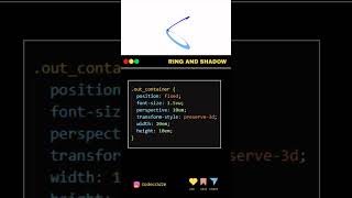 Mastering ring and shadow techniques in HTML CSS