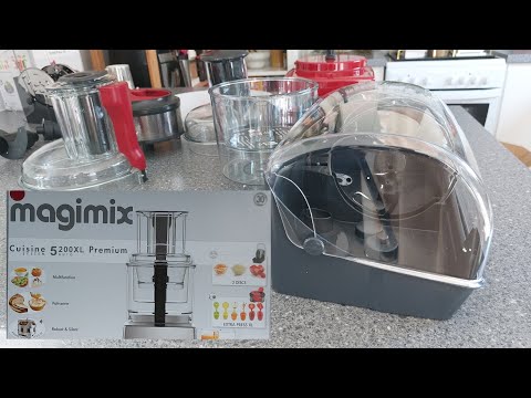 Magimix 5200XL// (unboxing Pt 2) The Standard Component it Comes With//@deardenisekitchen