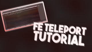 ROBLOX Tutorial | Teleport Script