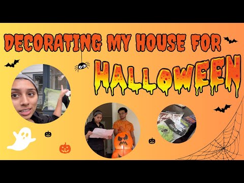 Decorating my house for halloween! | 2024