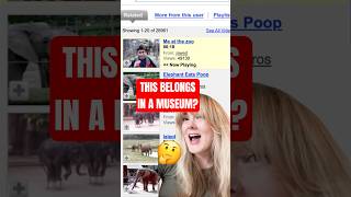 Why Is This YouTube Video in a Museum? 🤔 #internethistory #firstyoutubevideo #shorts #vanda