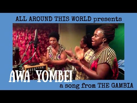Africa for Kids -- Awa Yombei Live in the Studio -- All Around This World