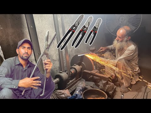 How Hedge Shears Are Made in Factory | Iron Cutting Scissors Mass Production