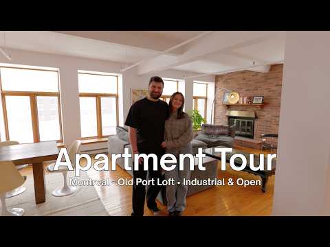 How This Couple Designed a Montreal Loft With No Interior Walls – FULL TOUR