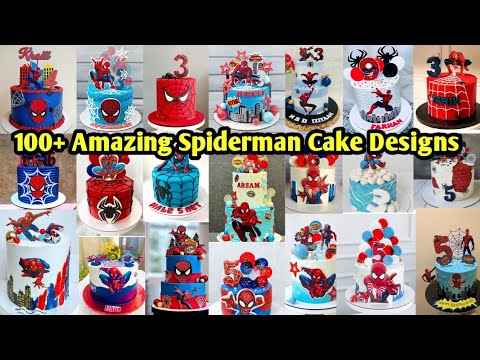 100+ Latest Spiderman Cake Designs 2025 | Best Spiderman Cake Design For Boys Birthday | Spiderman