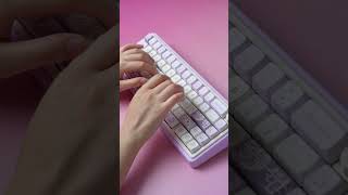 Purple Nebula #cidoo #tech #cidoonebula #mechkeys #keebs #officesupplies #cute