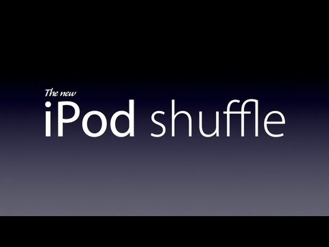 The new iPod shuffle: Definition