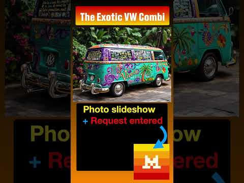 The Exotic VW Combi #automobile #copilot #copilotai #leonardoai #vw #vwcombi #mistralai
