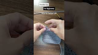 How to Fasten off #shorts #crochet #tipsandtricks #beginners #crocheter #tutorial #artist #trending
