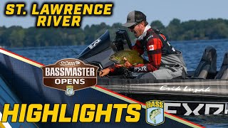 Highlights: Bassmaster OPEN at the St. Lawrence River