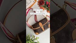 What Fits in the Louis Vuitton Diane #asmr #wimb #luxurybag #louisvuitton