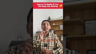 Improve The Quality Of Your CRM's Data Using #ZohoDataPrep