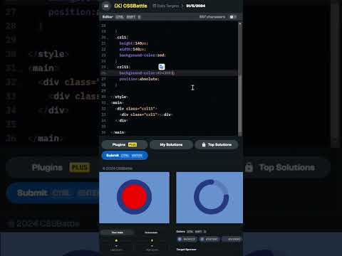 CSS Battle Day: Challenge your CSS skills today! #CSSBattle #CSSChallenge #FrontEnd