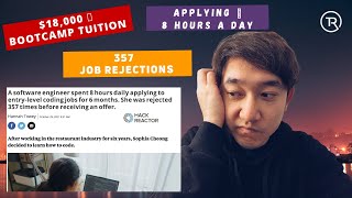 Hack Reactor Coding Bootcamp Grad - Rejected 350+ Jobs For 6 Months REACTION