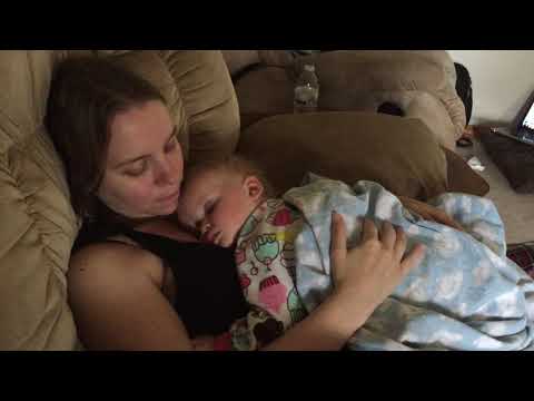 Baby Emily Rocks on Mommy